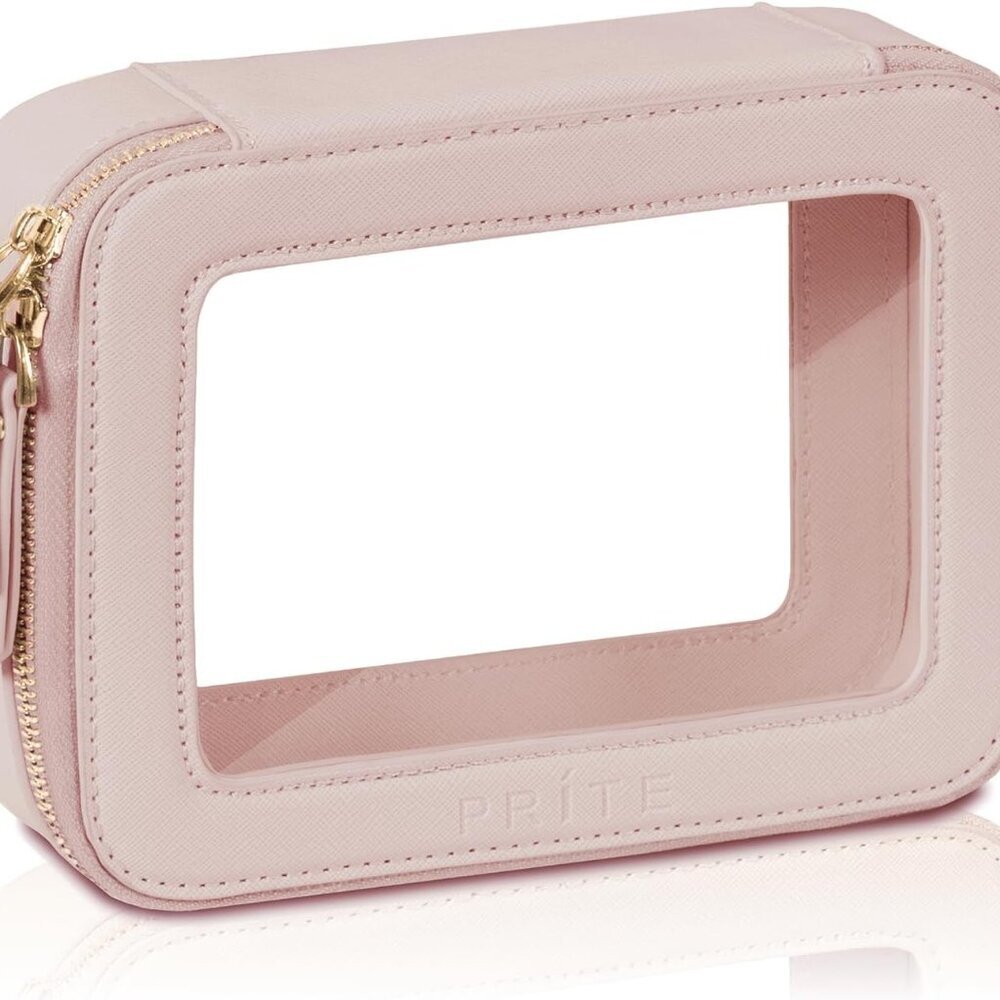 Clear Makeup Bag Cosmetic Organizer Case Waterproof Travel Toiletry Bag Skincare